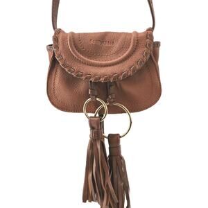 See By Chloe Polly Mini Bag Leather Convertible Crossbody Belt Bag Whipstitch